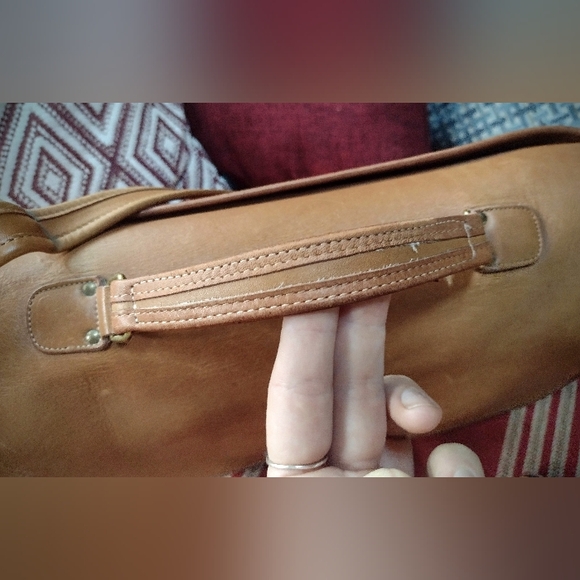 Vintage 1980's Coach Metropolitan Messenger Bag Unisex Briefcase *Made in NYC* - Picture 12 of 16